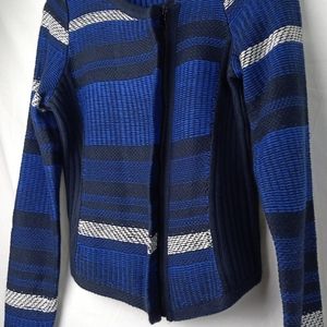 Loft sweater NWT[color]white,black, and blue